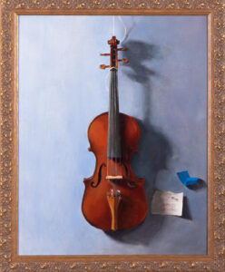 Still life with violin