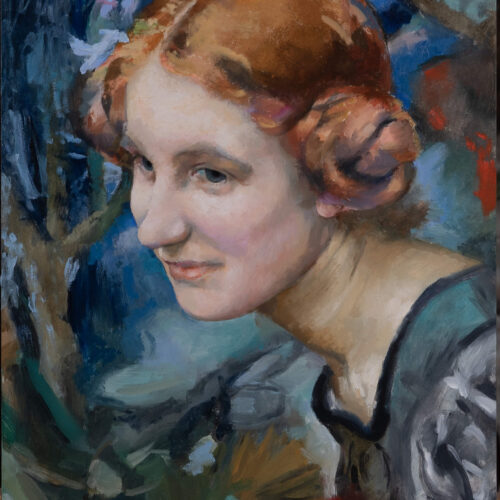 Mastercopy after Edgar Maxence’s “Portrait de jeune fille"